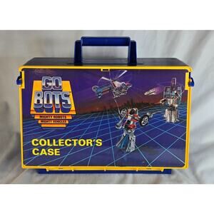 Vintage Collector's Case GoBots 1984 Tonka Action Figure Storage Cover Broken